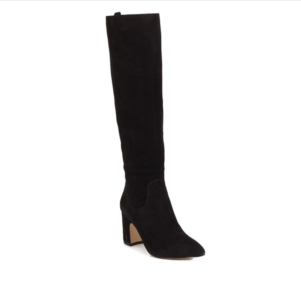 Sam Edelman Black Heeled Boots